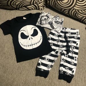 Jack Skellington Set for girl